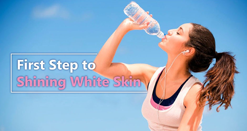 First Step to Shining White Skin